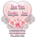 Pink Heart - Jane
