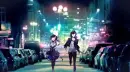 anime characters running