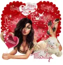 Valentines/red/Marilyn