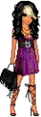 Purple dress