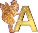 The angel with A letter