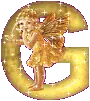 The angel with G letter