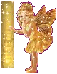 The angel with I letter