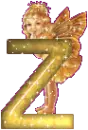 The angel with Z letter