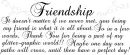 Friendship
