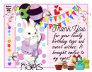 Thank You (birthday) ~ Hans