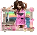Girl at the Beach - Jane