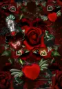 Seamless DarkLove background