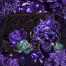 Seamless purple background