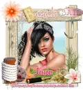 Beach Scene - Jane