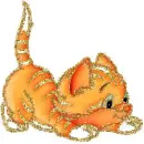 red tabby cat