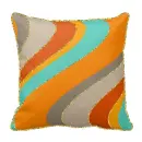 multicolored pillows