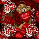 Seamless Valentines Background