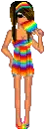 Rainbow doll