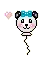 Pixel Panda Balloon 