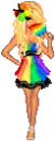 Rainbow doll