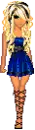 Blue dress