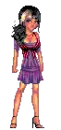 Purple dress