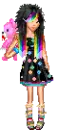 Rainbow hair