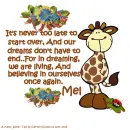  Mel -Never Too Late - Believing - Dreams