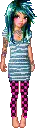 Blue hair