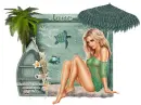 Woman under umbrella - Jane