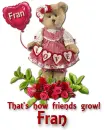 How Friends Grow- Fran