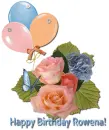 Happy Birthday- Rowena