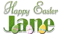 Happy Easter - Jane
