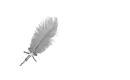 Silver Feather Pen