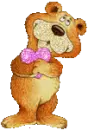 teddy bear and pink heart