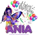 Ania - Girl - Balloons - Confetti - Birthday