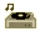 Steel Record Player