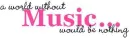 a world without music