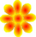 glitter flower