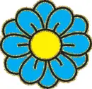 blue flower
