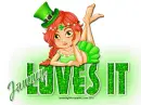 Green Girl Lying: Jammy Loves It