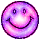 purple smiley