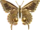 gold butterfly