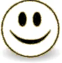 black smiley