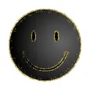 black smiley