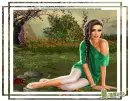 Woman in green - Jane