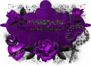 Gothic Welcome in Purple