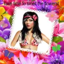 Take time to smell flowers