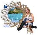 Woman with dog - Jane