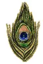 peacock feathers