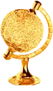 Golden World Globe