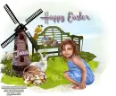 Happy Easter Little Girl - Jane