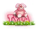 Pink Easter Bunny: Tyla