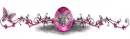 Pink glam. Easter divider